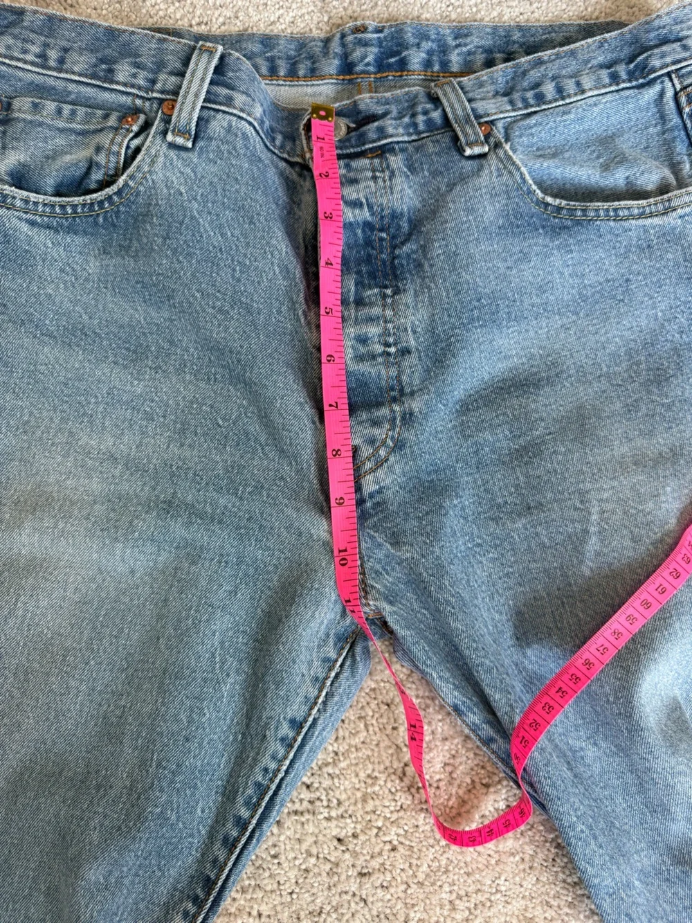 LEVI’S Premium 501 ‘93 Straight Big E Button Fly Denim Jeans | 34X34